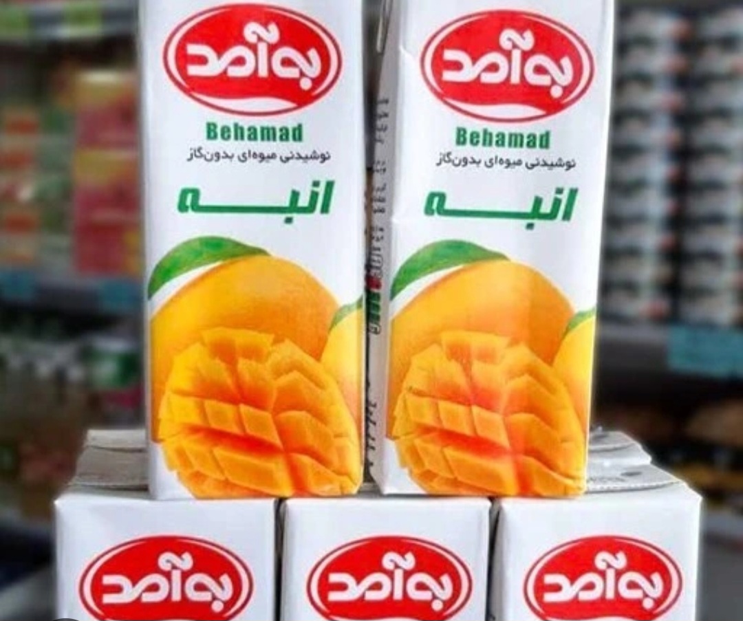 آبمیوه به آمد طعم انبه ۲۰۰ سی سی